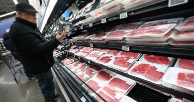 December core consumer prices rose at a 2.6% annual rate, less than expected