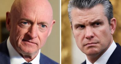 Sen. Kelly sues DOD Sec. Hegseth, says he was punished for ‘disfavored political speech’
