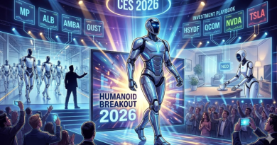 Humanoid Robot Stocks: CES 2026 Reveals Commercial Breakout