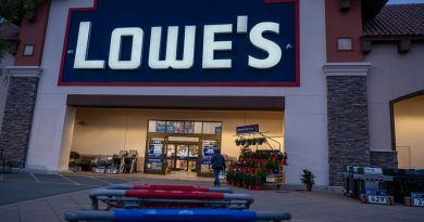 Lowe’s CEO says the housing market is under pressure, even as the retailer’s sales jump more